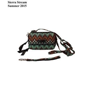 Vera Bradley Purse Sierra Stream Crossbody Wristlet Small 5.75" L 3.25" H 1" D